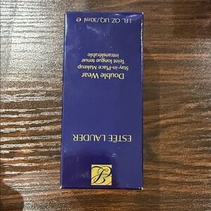 Estee Lauder Double Wear Makeup in Purple Box